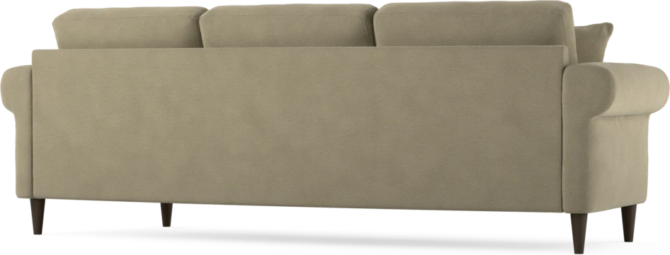 Eden - 3-sits soffa svängd - Beige