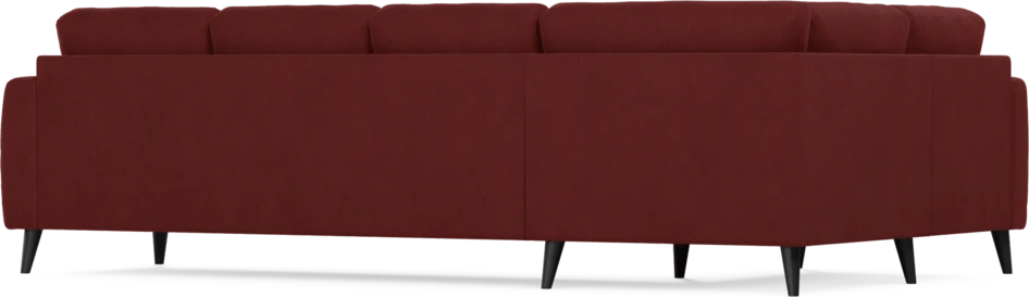 Eden - Hörnsoffa, 1+3-sits - Röd