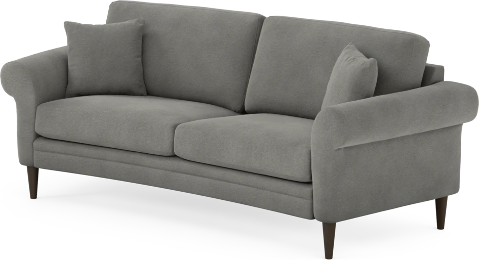 Eden - 2,5-sits soffa svängd - Grå