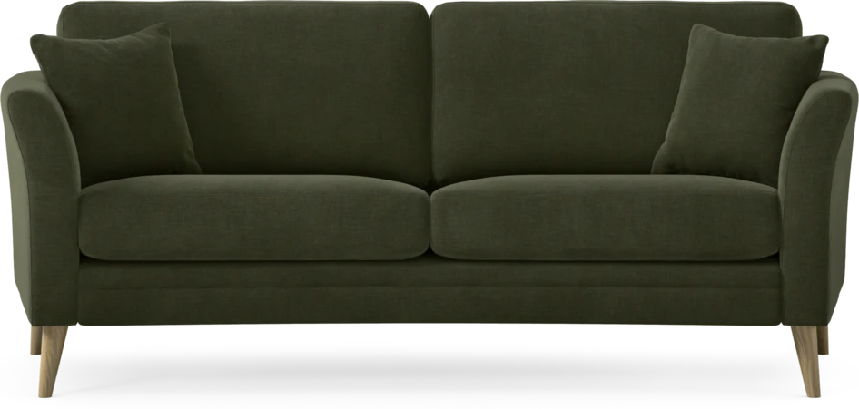 Eden - 2,5-sits soffa svängd - Grön