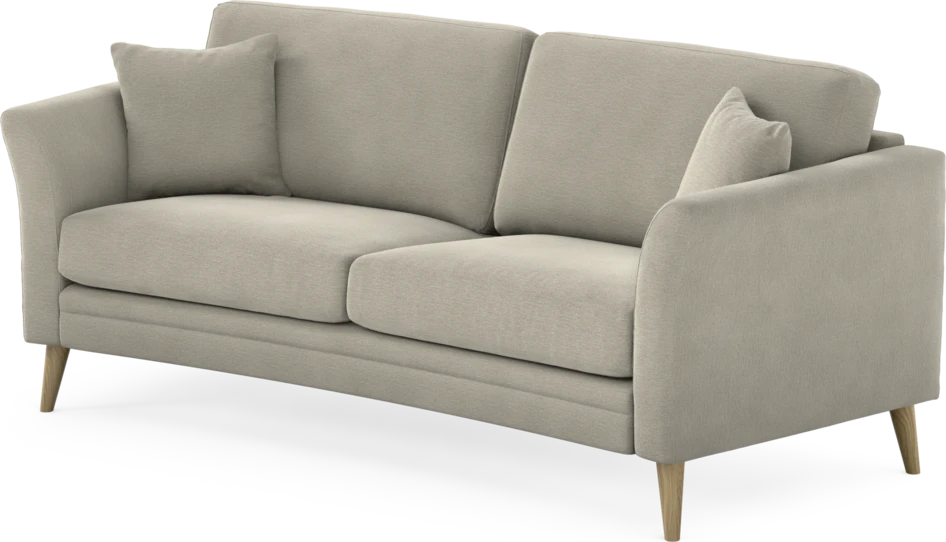 Eden - 2,5-sits soffa svängd - Brun