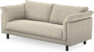 Cherrie - 2,5-sits soffa, hel dyna, fast klädsel - Beige