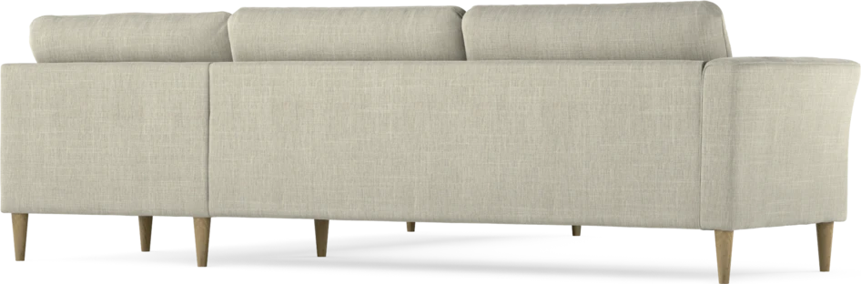 Bridge - Hörnsoffa, 3+3-sits - Beige