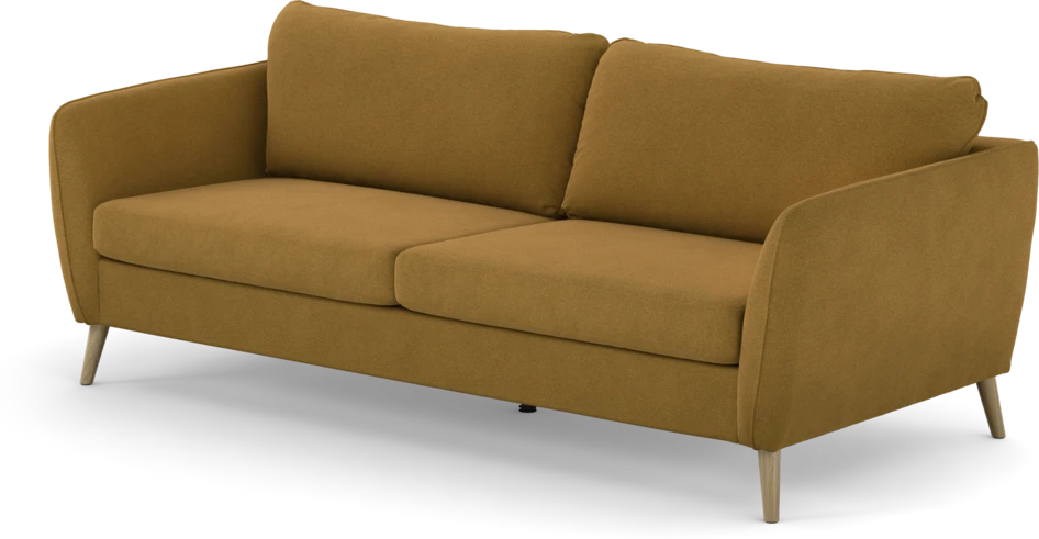 County - 2,5-sits soffa - Gul