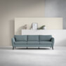 County - 3-sits soffa - Blå