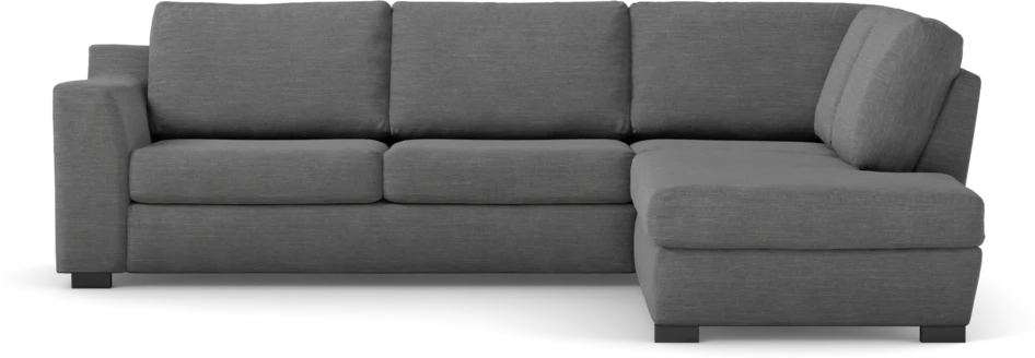 Friday - 2,5-sits soffa med divan höger - Grå