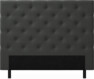 Delux Pikerad - Sänggavel, 90-210 cm - Grå