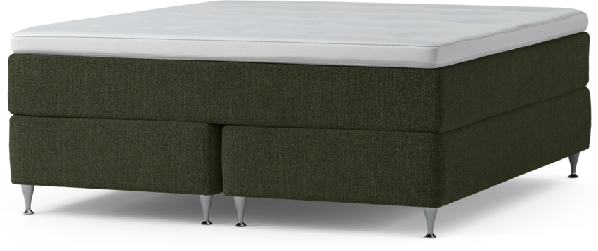 Delux Dream - Kontinentalsäng, dubbelsäng med bäddmadrass och sängben