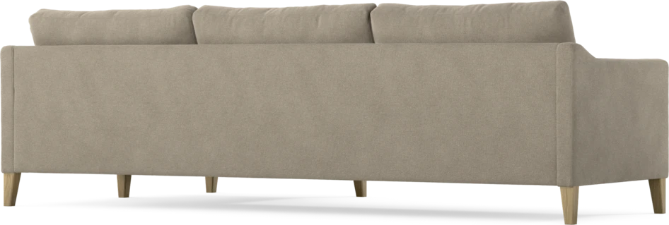 Winston - 3-sits soffa med schäslong, vändbar - Beige