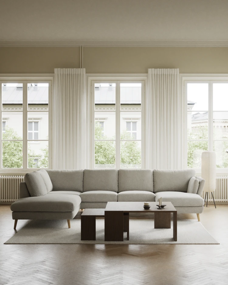 Madison Lux - 2-sits soffa med divan vänster och schäslong höger - inspiration