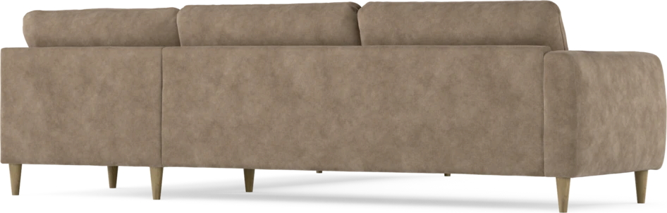 Bridge - Hörnsoffa, 3+3-sits - Beige