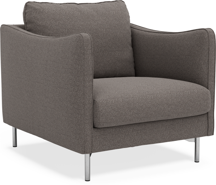 Madison Lux - Fåtölj, 70 cm - Brun