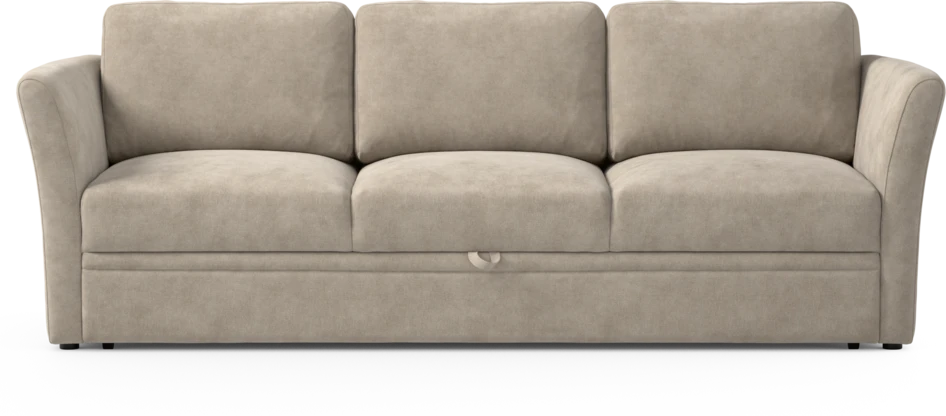 Öland - Bäddsoffa 3-sits, längsbäddad - Beige