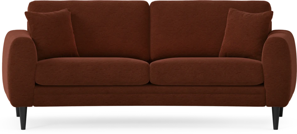 Eden - 2,5-sits soffa svängd - Orange