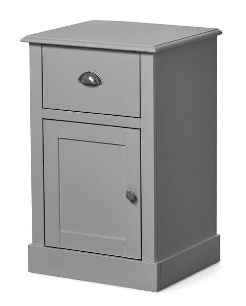Kate - Sängbord, B 45, H 71 cm - Grå