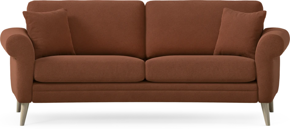 Eden - 2,5-sits soffa svängd - Orange