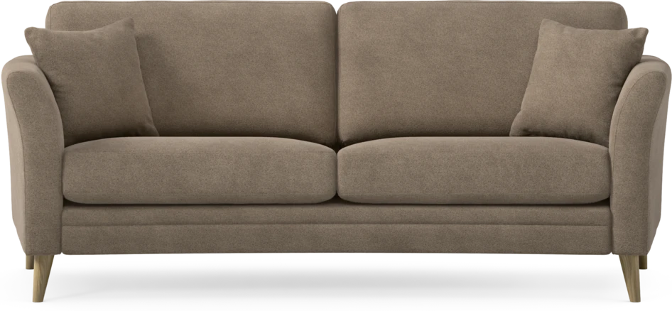 Eden - 2,5-sits soffa svängd - Brun