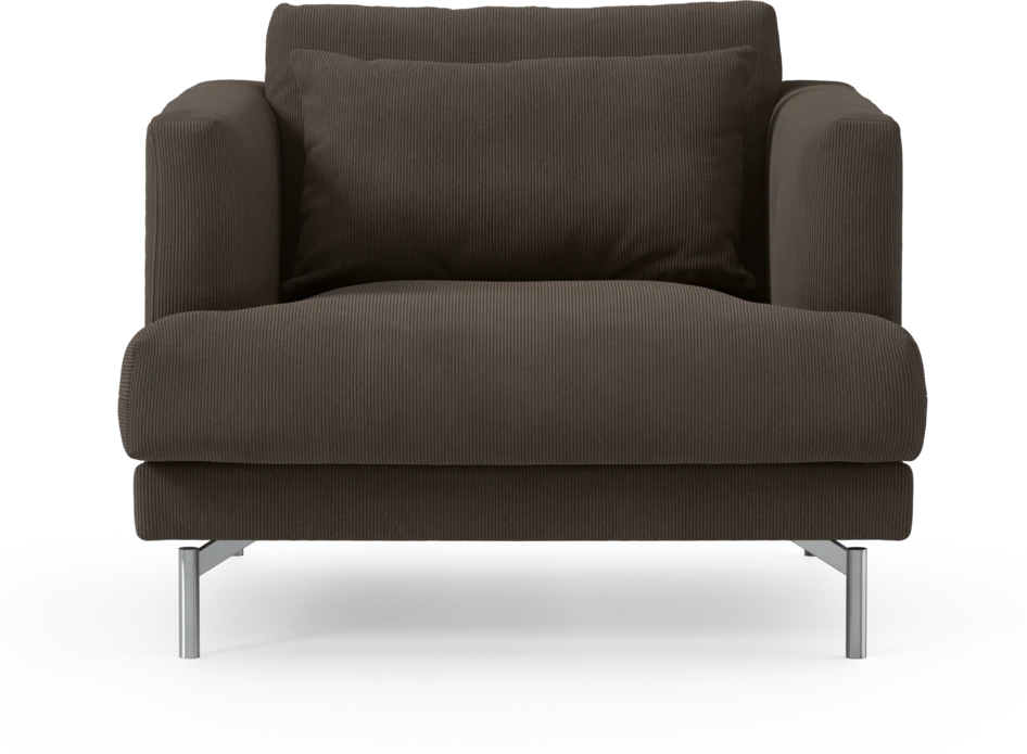 Harper - Fåtölj, 75 cm - Brun