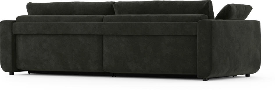Amie - Bäddsoffa 4-sits - Svart