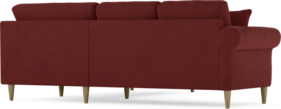 Eden - Hörnsoffa, 2+2-sits - Röd