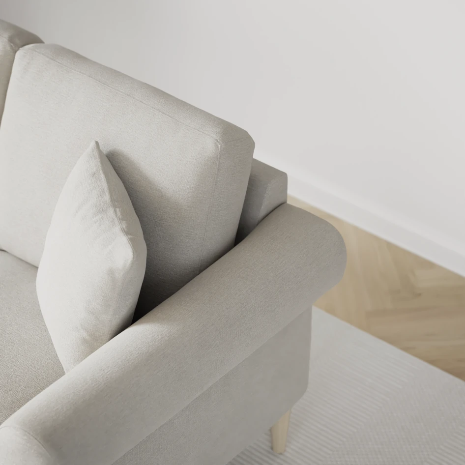 Eden - 3-sits soffa - Grå