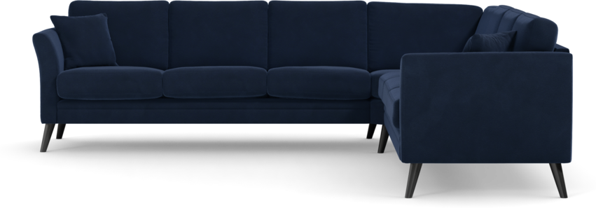 Eden - Hörnsoffa 3+3 - Blå