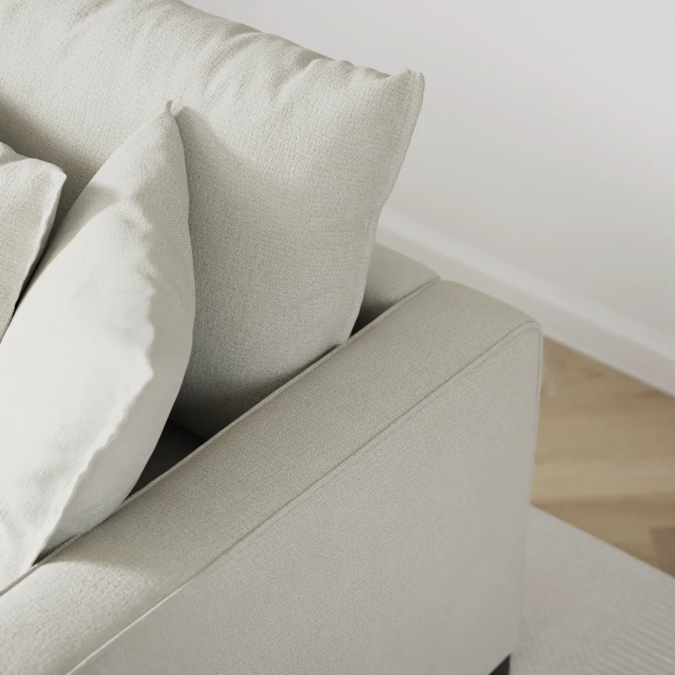 Rossi - Schäslong vänster - Vit