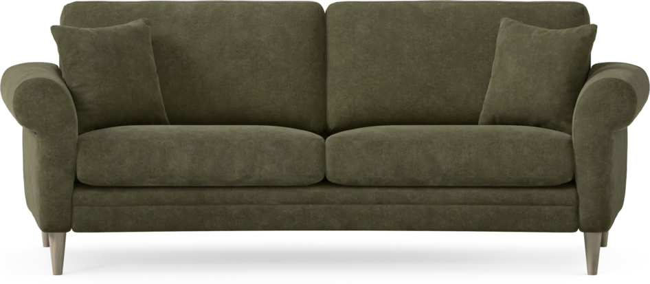 Eden - 2,5-sits soffa svängd - Grön