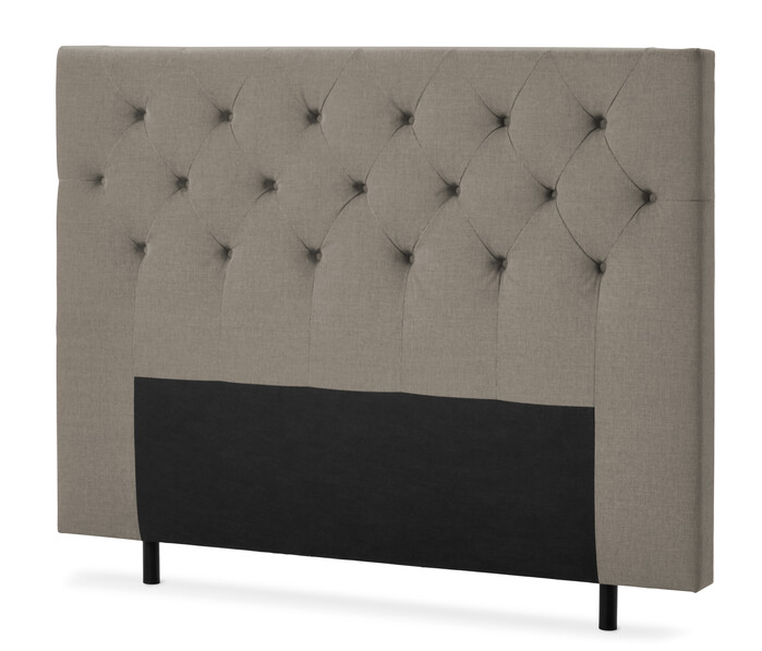 New York pikerad - Sänggavel, 90-210 cm - Brun