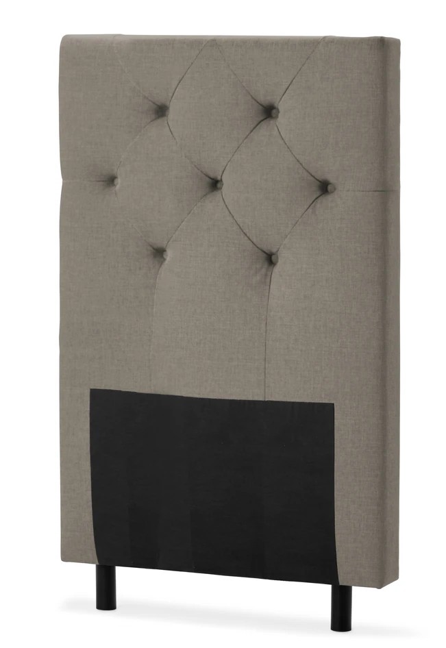 New York pikerad - Sänggavel, 90-210 cm - Brun