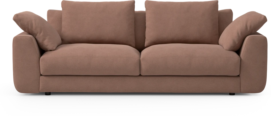 Amie - 3-sits soffa - Rosa