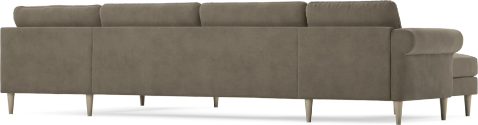 Bridge - 3-sits soffa med schäslong vänster och divan höger - Beige