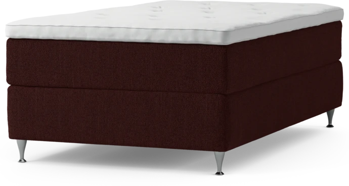 Delux Dream, Kontinentalsäng, enkelsäng 120 cm med bäddmadrass och sängben