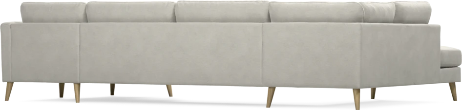 Bridge - 3-sits soffa med divan vänster och schäslong höger - Grå