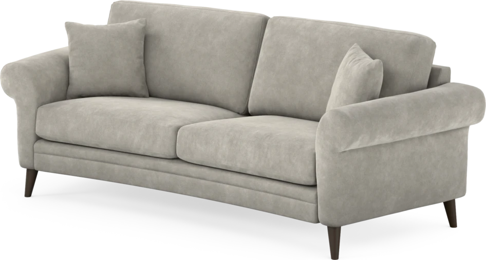 Eden - 2,5-sits soffa svängd - Grå