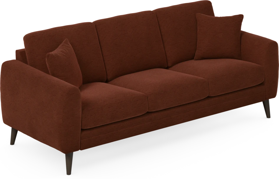 Eden - 3-sits soffa - Orange