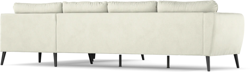 County - Hörnsoffa, 3+2-sits - Vit