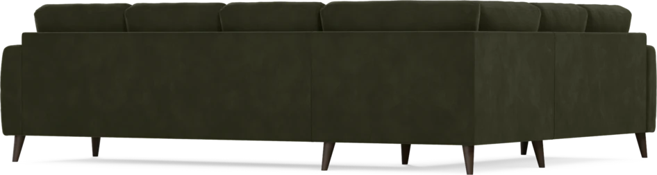 Eden - Hörnsoffa, 2+3-sits - Grön