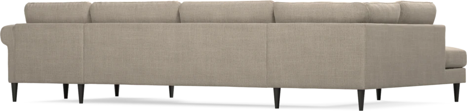 Bridge - 3-sits soffa med divan vänster och schäslong höger - Beige