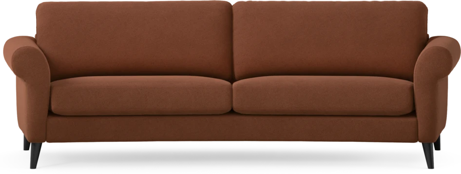 Bridge - 3-sits soffa svängd - Orange