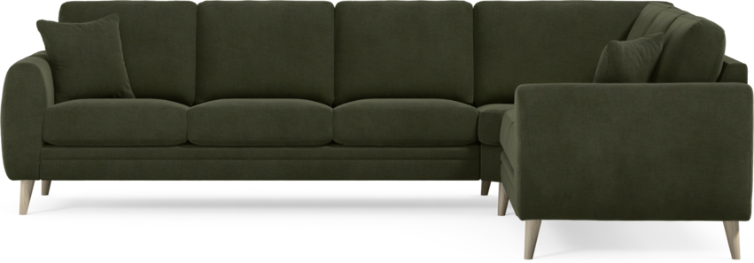 Eden - Hörnsoffa, 3+2-sits - Grön