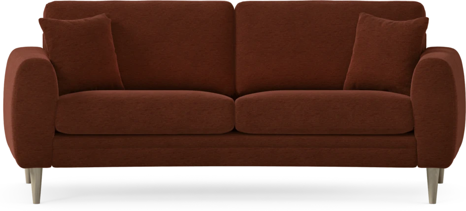 Eden - 2,5-sits soffa svängd - Orange