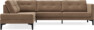 Rio - 3-sits soffa med divan vänster - Beige
