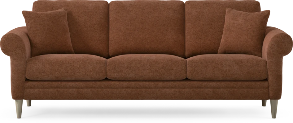 Eden - 3-sits soffa - Orange