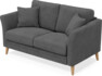 Eden - 2-sits soffa - Svart