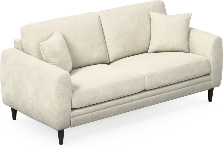 Eden - 2,5-sits soffa - Vit