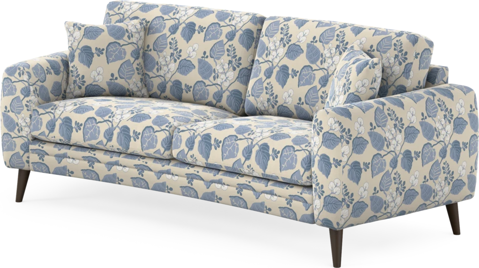 Eden - 2,5-sits soffa svängd - Flerfärgad