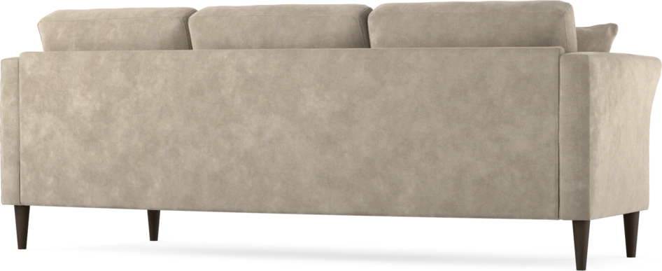 Eden - 3-sits soffa svängd - Beige