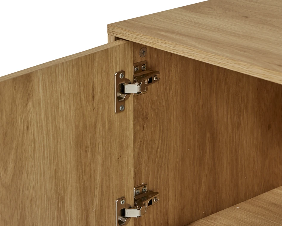 Tino - Tv-bänk, 140x40x55 cm - Beige