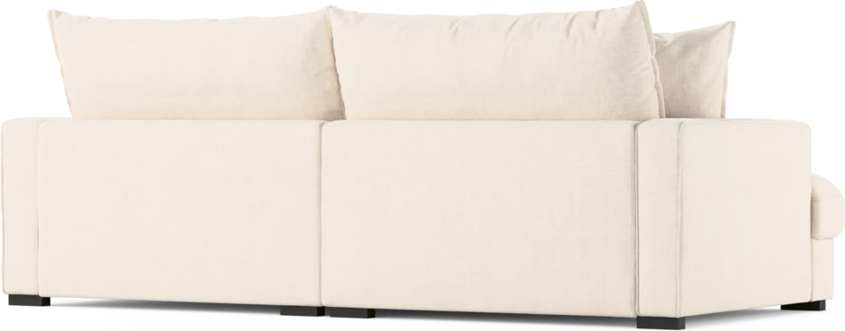 Rossi - 3-sits soffa, hel dyna - Vit